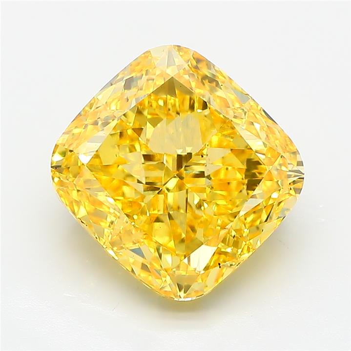 8.00 ct. cushion Lab Grown Diamond front image