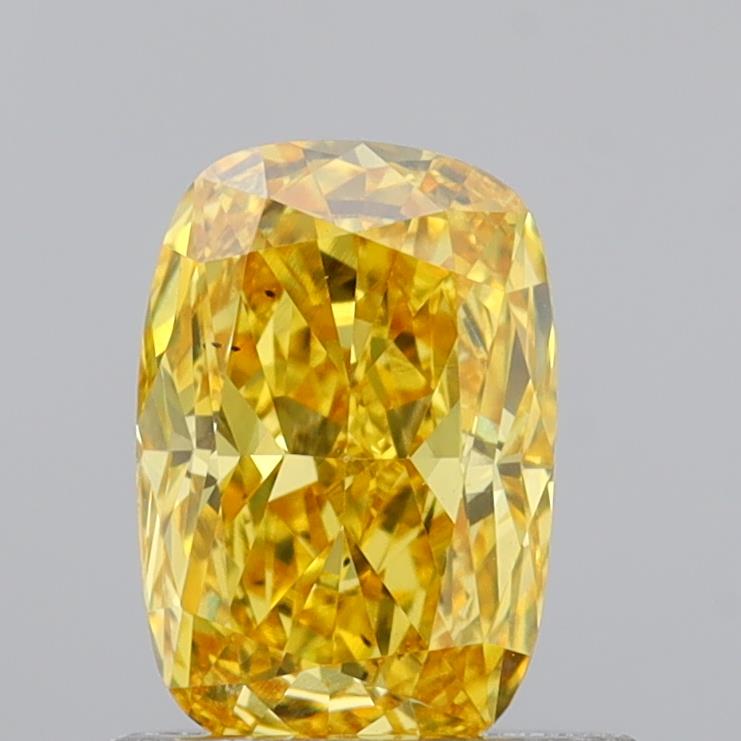 0.74 ct. cushion Lab Grown Diamond front image
