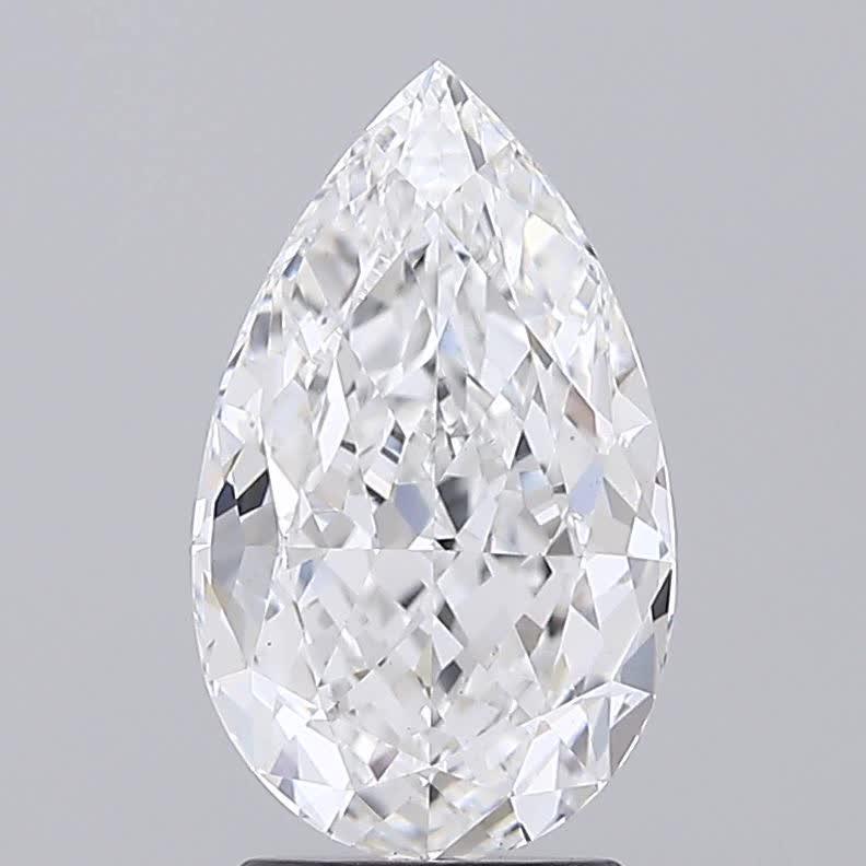 3.22 ct. pear Lab Grown Diamond front image