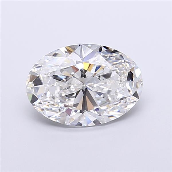 5.01 ct. oval Lab Grown Diamond front image