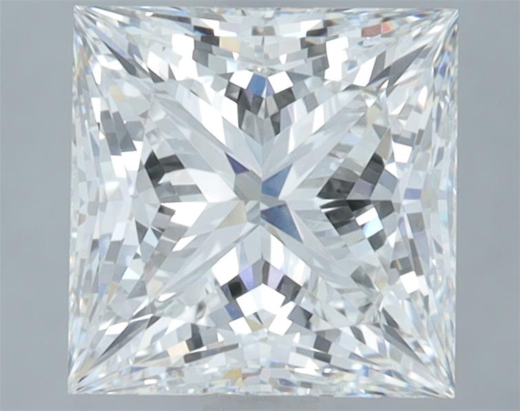 3.09 ct. princess Lab Grown Diamond front image