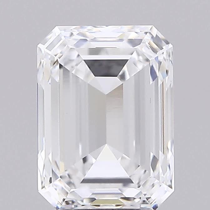 3.02 ct. emerald Lab Grown Diamond front image