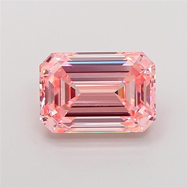 4.06 ct. emerald Lab Grown Diamond front image