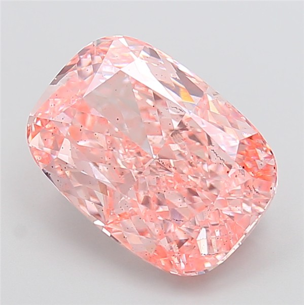 6.02 ct. cushion Lab Grown Diamond front image