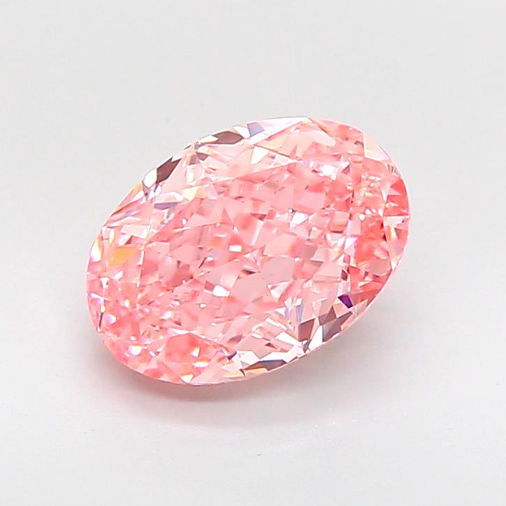 3.02 ct. oval Lab Grown Diamond front image