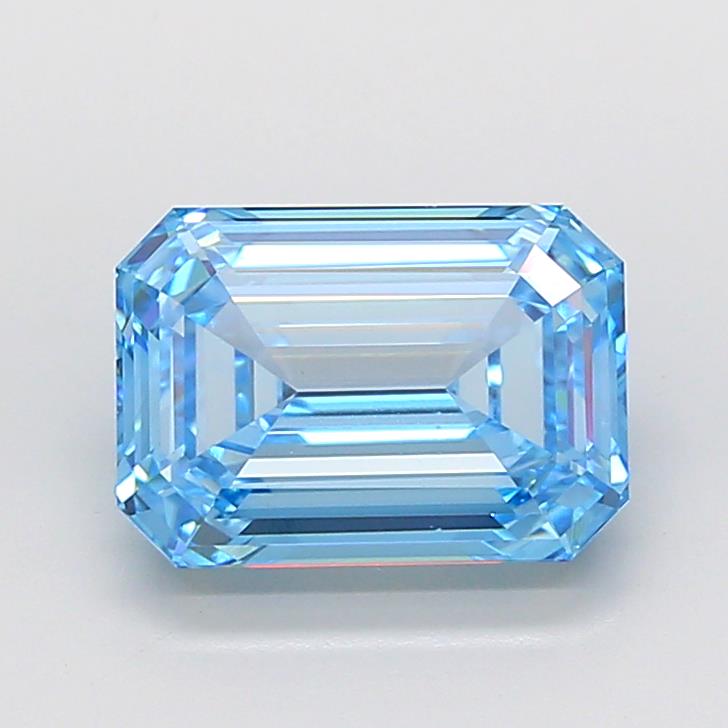 4.08 ct. emerald Lab Grown Diamond front image