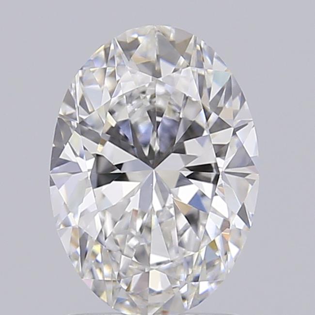 1.43 ct. oval Lab Grown Diamond front image