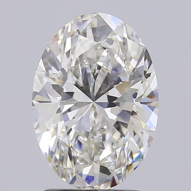 2.04 ct. oval Lab Grown Diamond front image