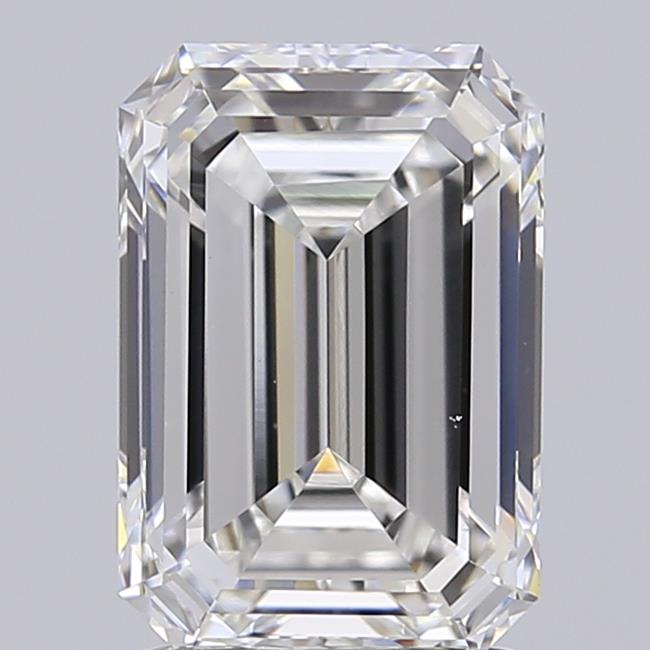 2.01 ct. emerald Lab Grown Diamond front image