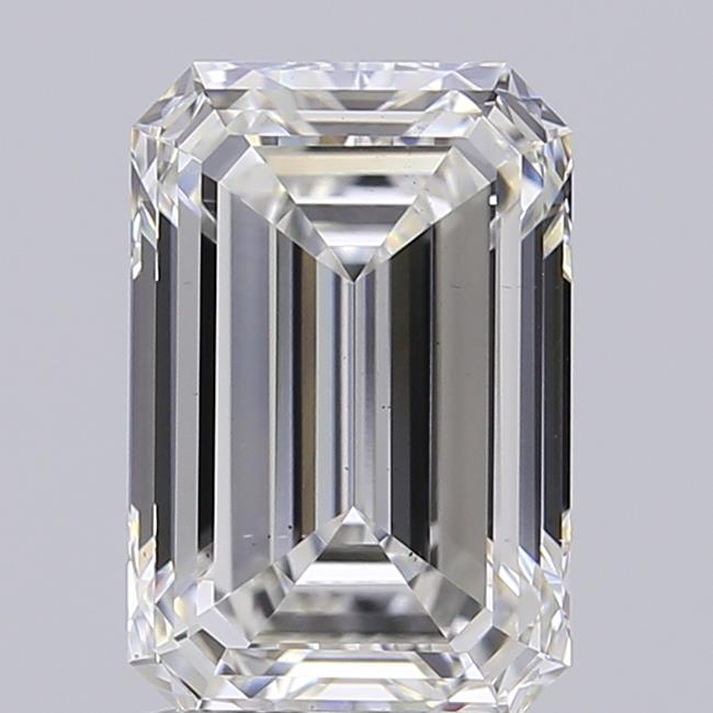 2.08 ct. emerald Lab Grown Diamond front image