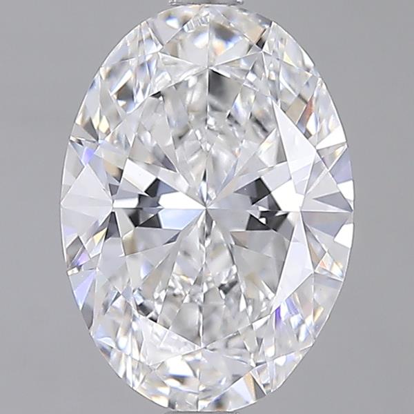 3.06 ct. oval Lab Grown Diamond front image