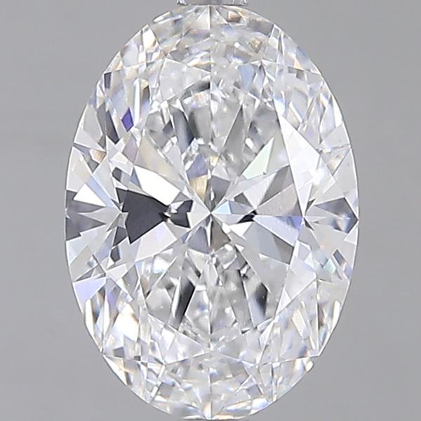 3.86 ct. oval Lab Grown Diamond front image