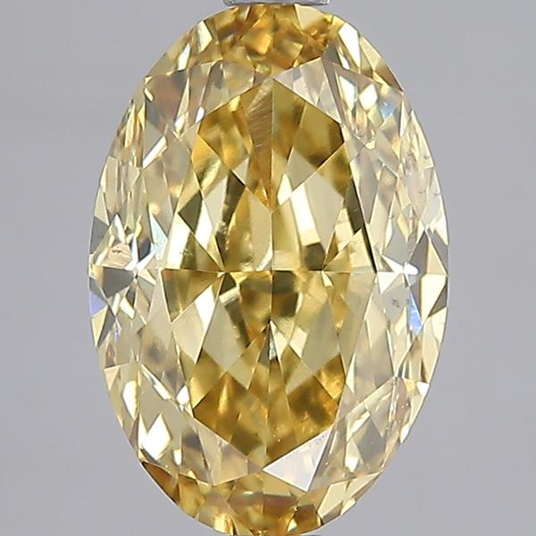 3.01 ct. oval Lab Grown Diamond front image