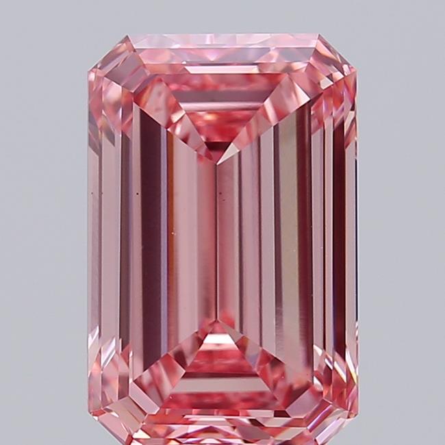 3.50 ct. emerald Lab Grown Diamond front image