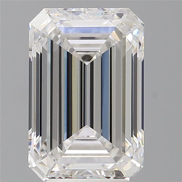 4.58 ct. emerald Lab Grown Diamond front image