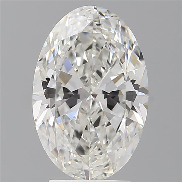 3.55 ct. oval Lab Grown Diamond front image