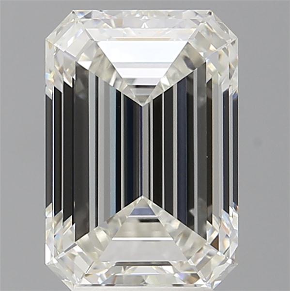 4.06 ct. emerald Lab Grown Diamond front image