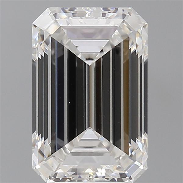 4.04 ct. emerald Lab Grown Diamond front image