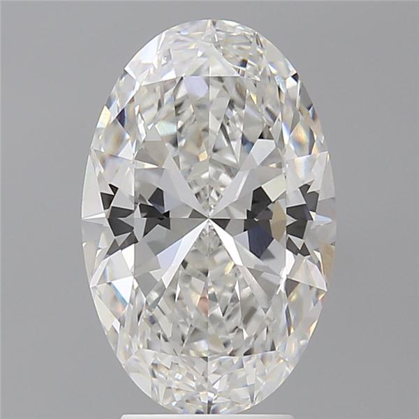 4.10 ct. oval Lab Grown Diamond front image