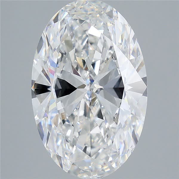 4.01 ct. oval Lab Grown Diamond front image