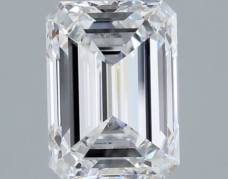3.01 ct. emerald Lab Grown Diamond front image