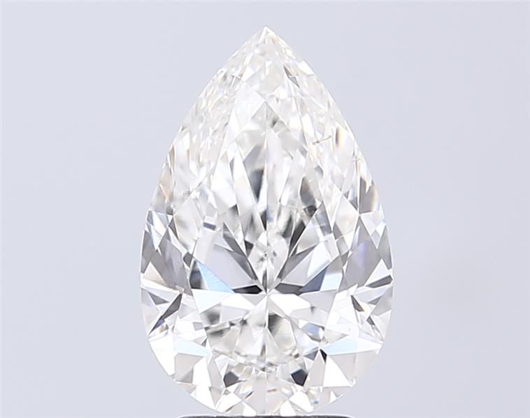 3.01 ct. pear Lab Grown Diamond front image