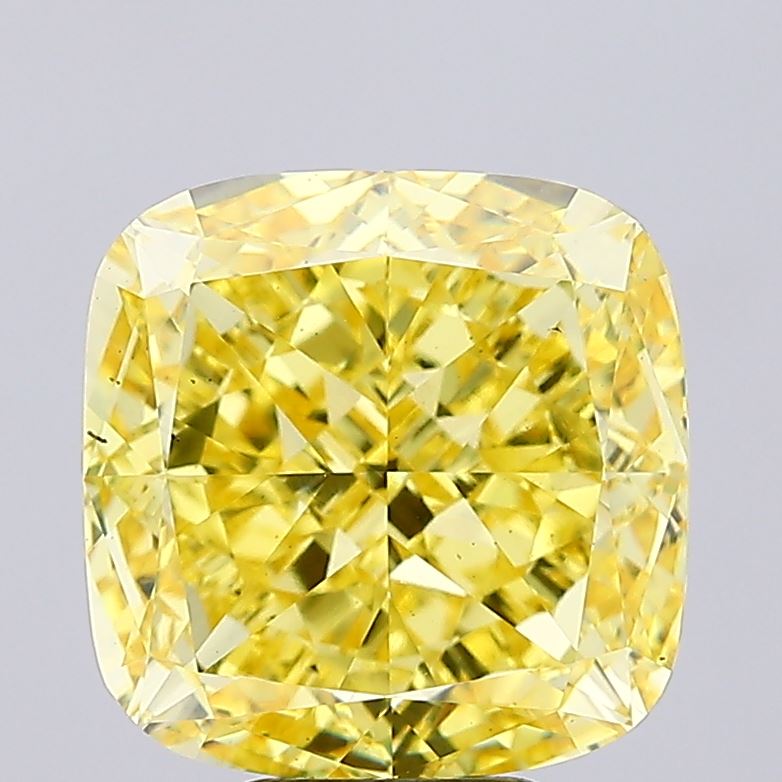 7.68 ct. cushion Lab Grown Diamond front image