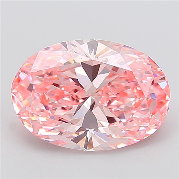 5.01 ct. oval Lab Grown Diamond front image