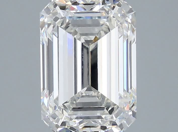 3.03 ct. emerald Lab Grown Diamond front image