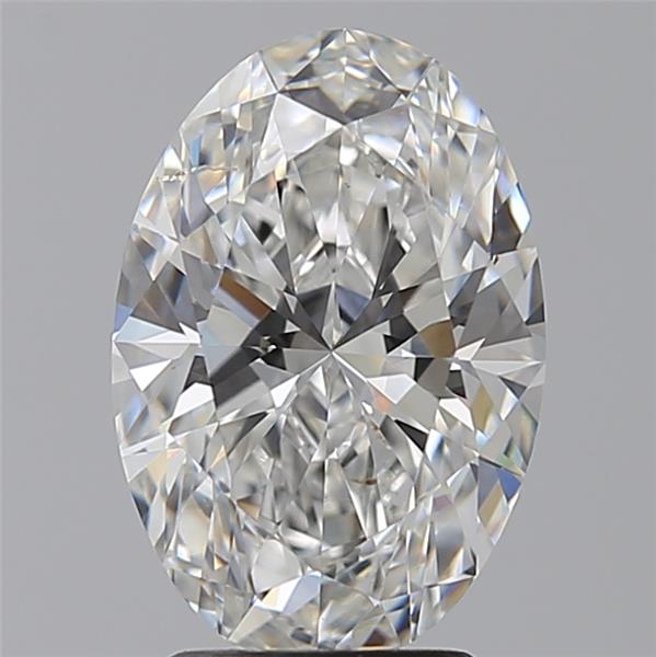 3.08 ct. oval Lab Grown Diamond front image