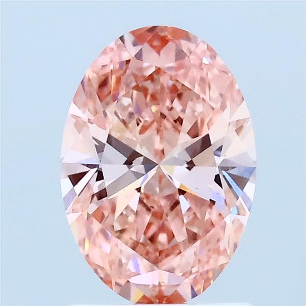 1.02 ct. oval Lab Grown Diamond front image