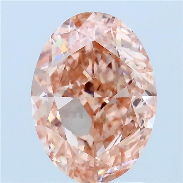 2.02 ct. oval Lab Grown Diamond front image