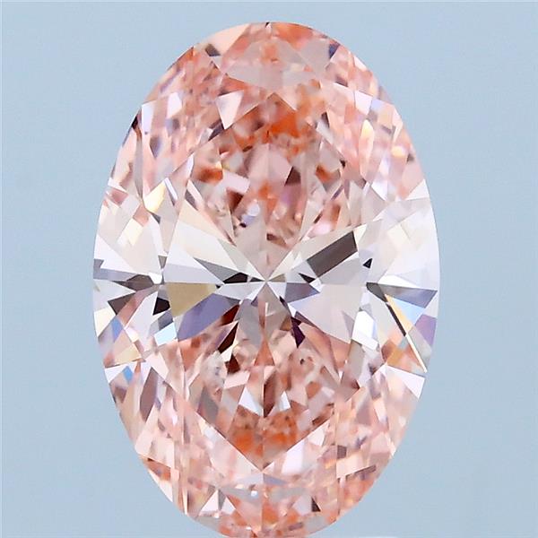 2.06 ct. oval Lab Grown Diamond front image