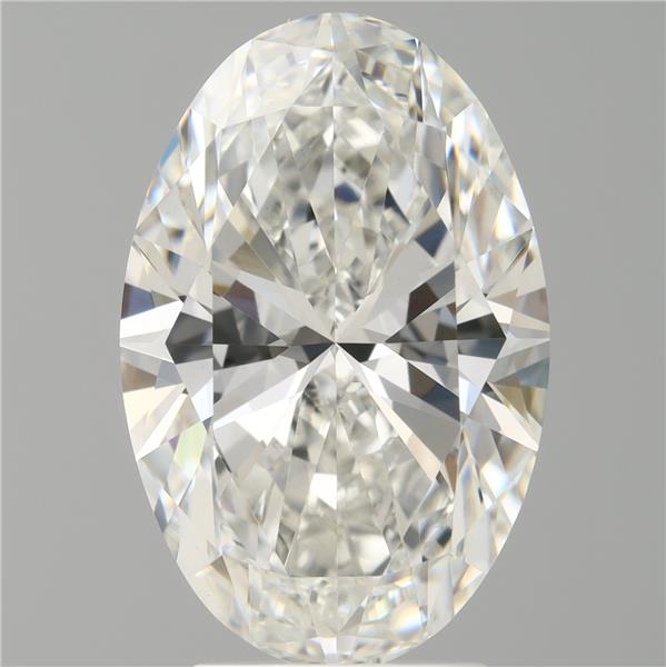 3.99 ct. oval Lab Grown Diamond front image