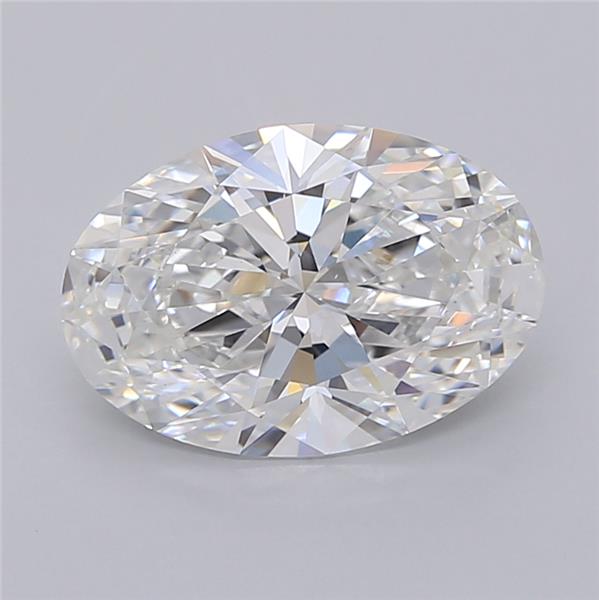 7.07 ct. oval Lab Grown Diamond front image
