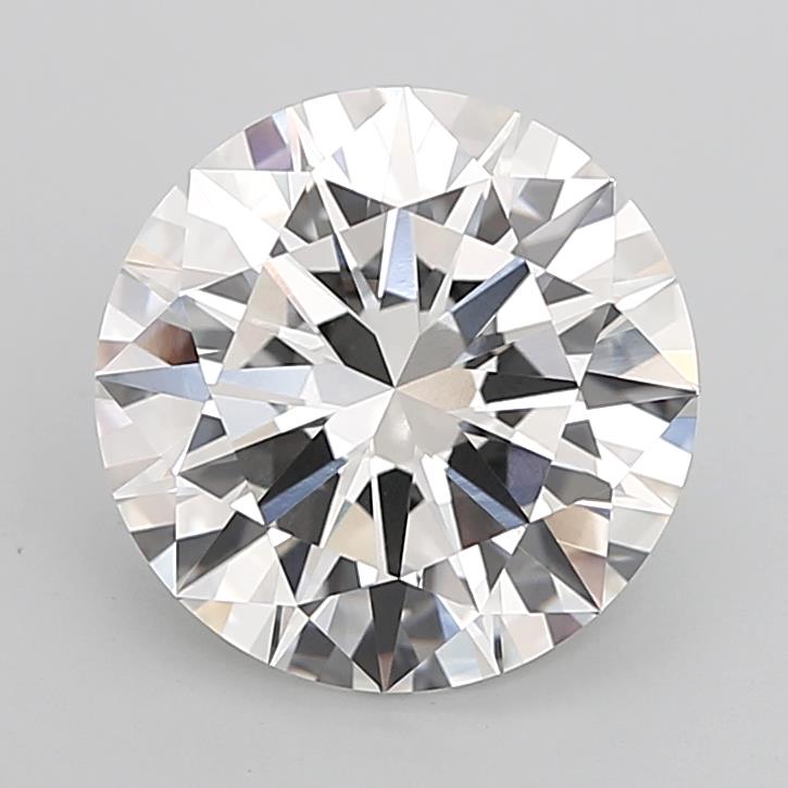 7.02 ct. round Lab Grown Diamond front image