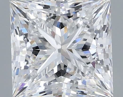 1.72 ct. princess Lab Grown Diamond front image