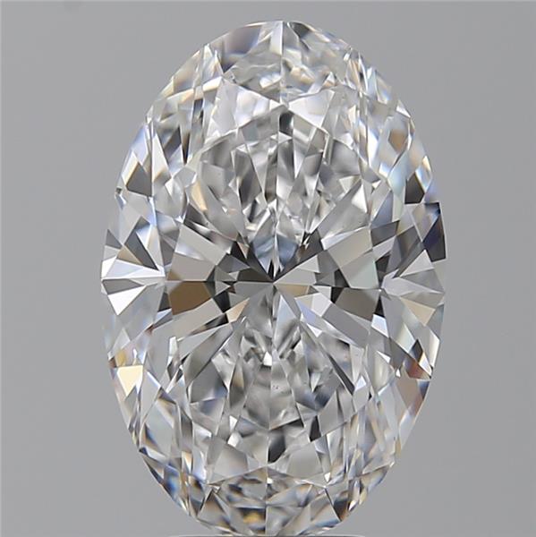 5.02 ct. oval Lab Grown Diamond front image