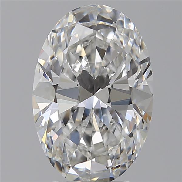 3.53 ct. oval Lab Grown Diamond front image