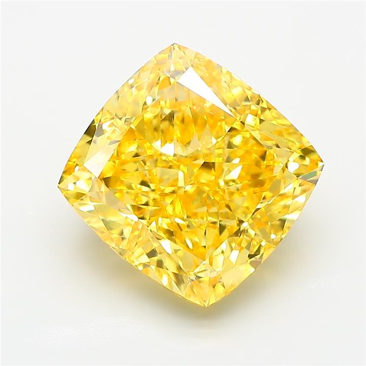 7.63 ct. cushion Lab Grown Diamond front image
