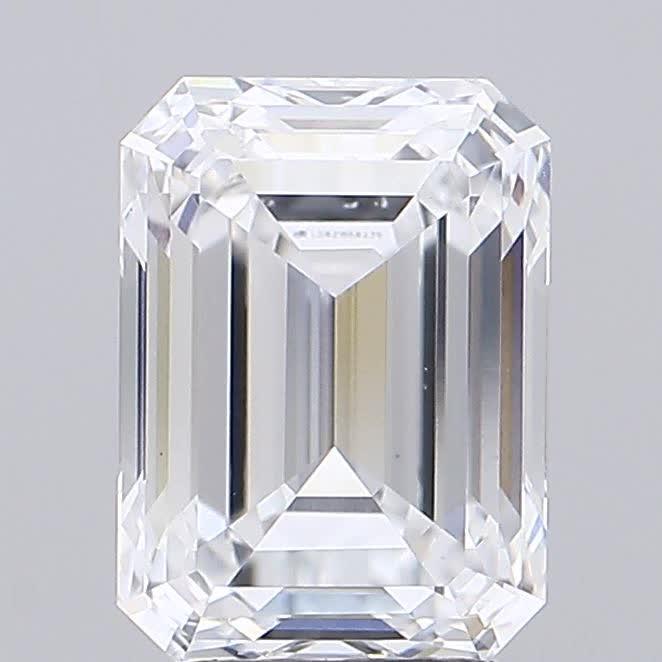 3.01 ct. emerald Lab Grown Diamond front image