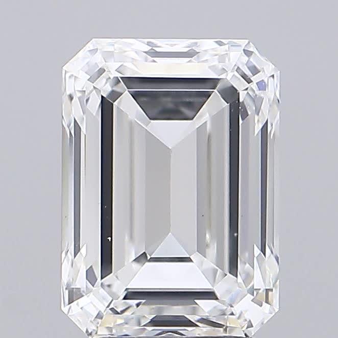 3.01 ct. emerald Lab Grown Diamond front image