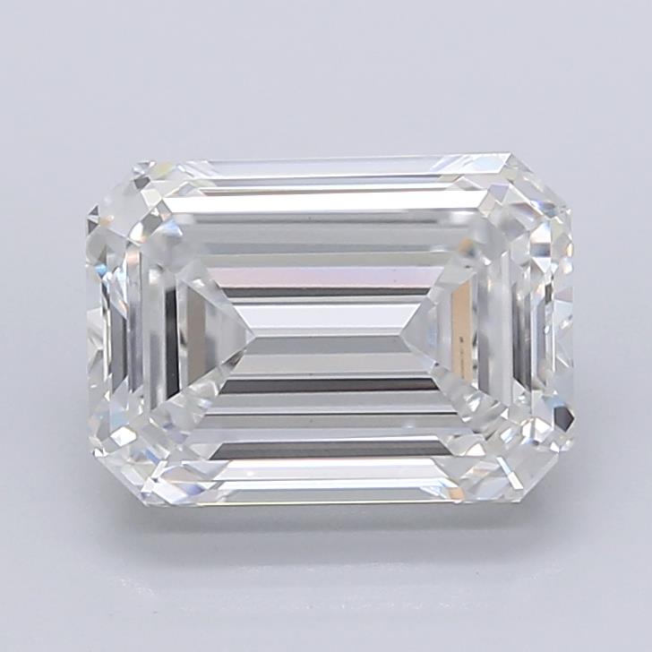 6.00 ct. emerald Lab Grown Diamond front image