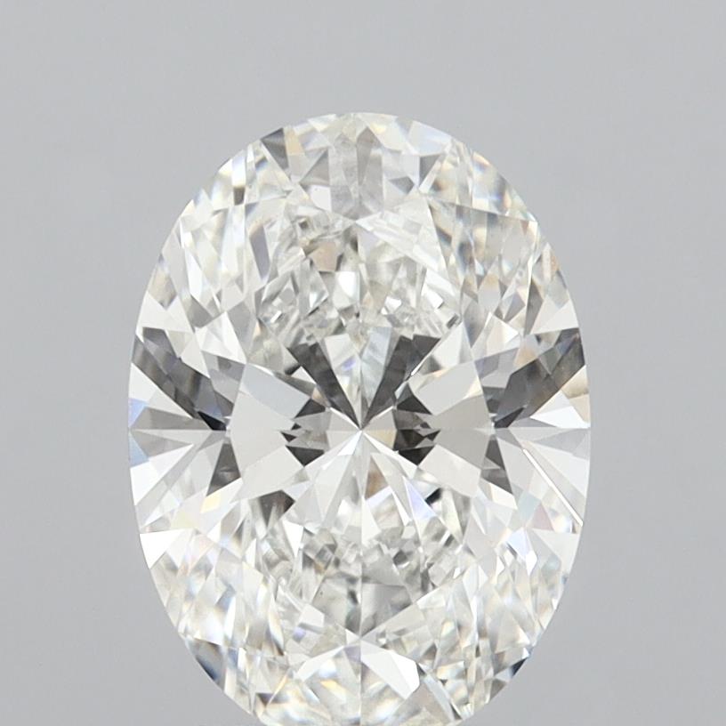 3.08 ct. oval Lab Grown Diamond front image