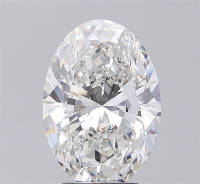 3.01 ct. oval Lab Grown Diamond front image