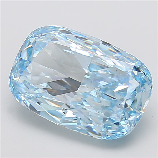 6.04 ct. cushion Lab Grown Diamond front image