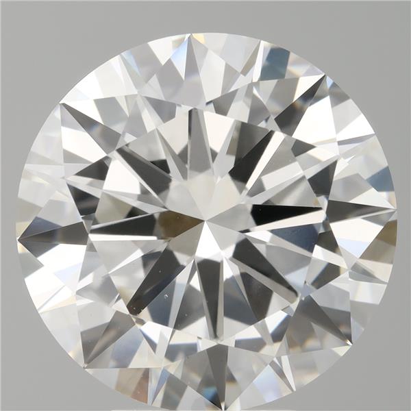 6.04 ct. round Lab Grown Diamond front image