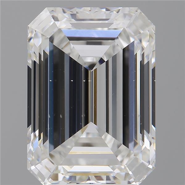 5.06 ct. emerald Lab Grown Diamond front image