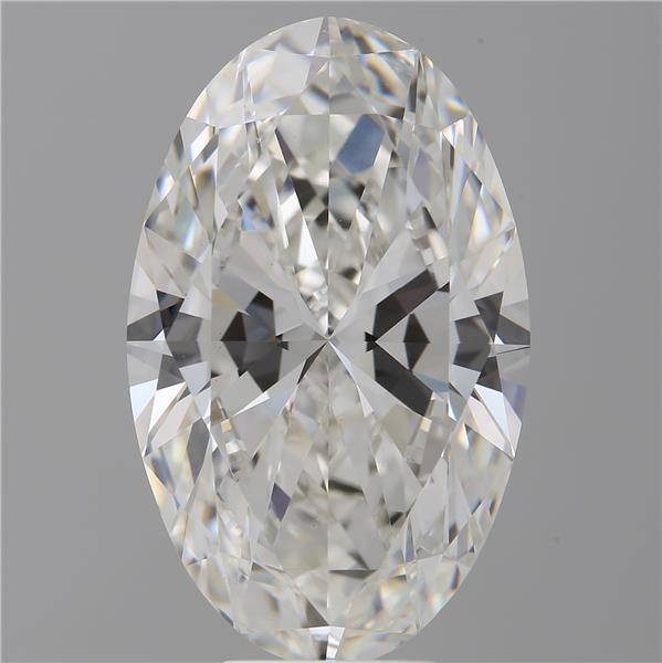 8.07 ct. oval Lab Grown Diamond front image
