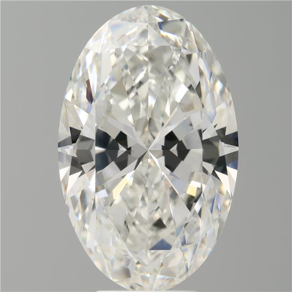 7.54 ct. oval Lab Grown Diamond front image